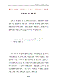 街道2019年度调研报告.docx