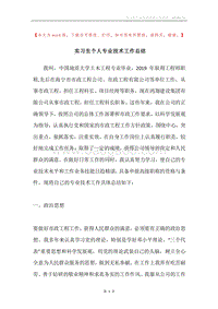 实习生个人专业技术工作总结.docx