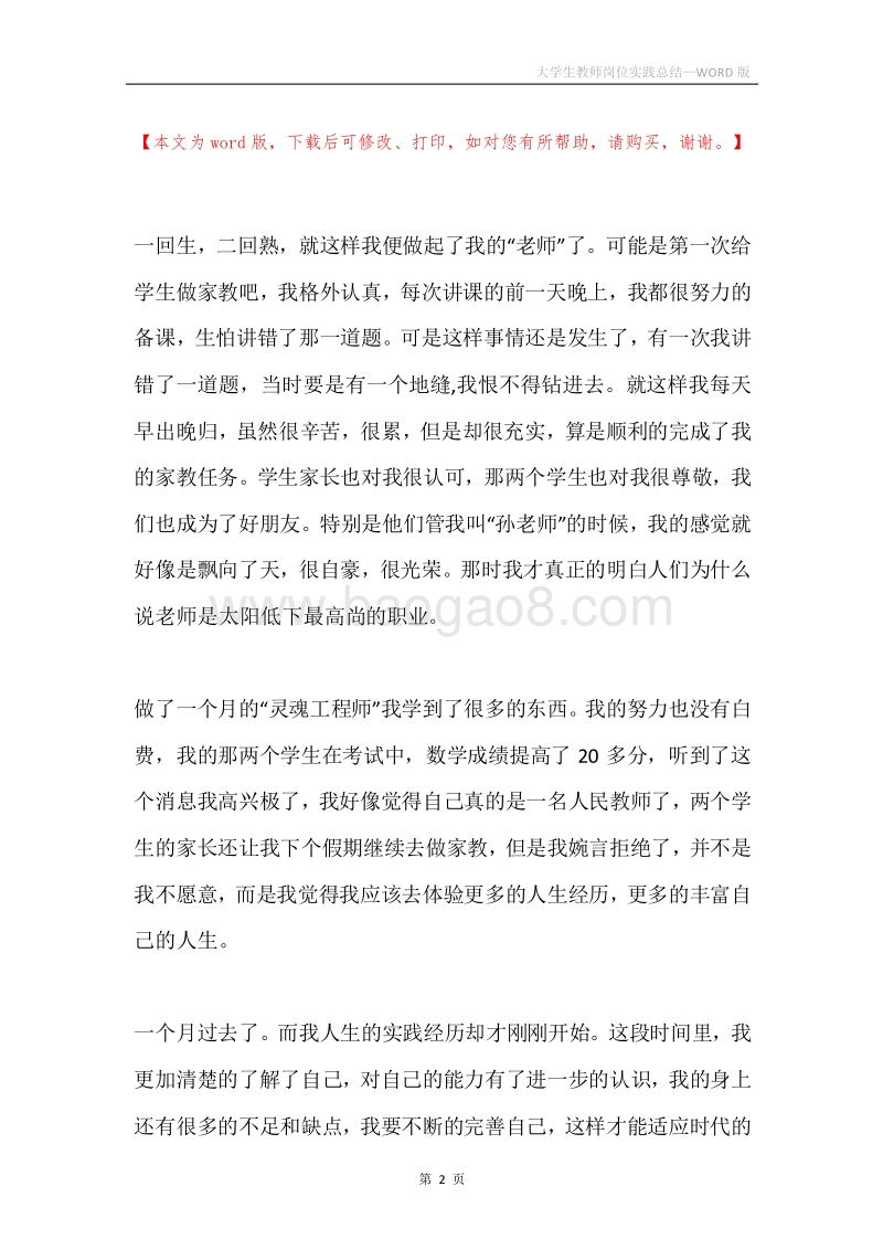 大学生教师岗位实践总结.docx_第2页