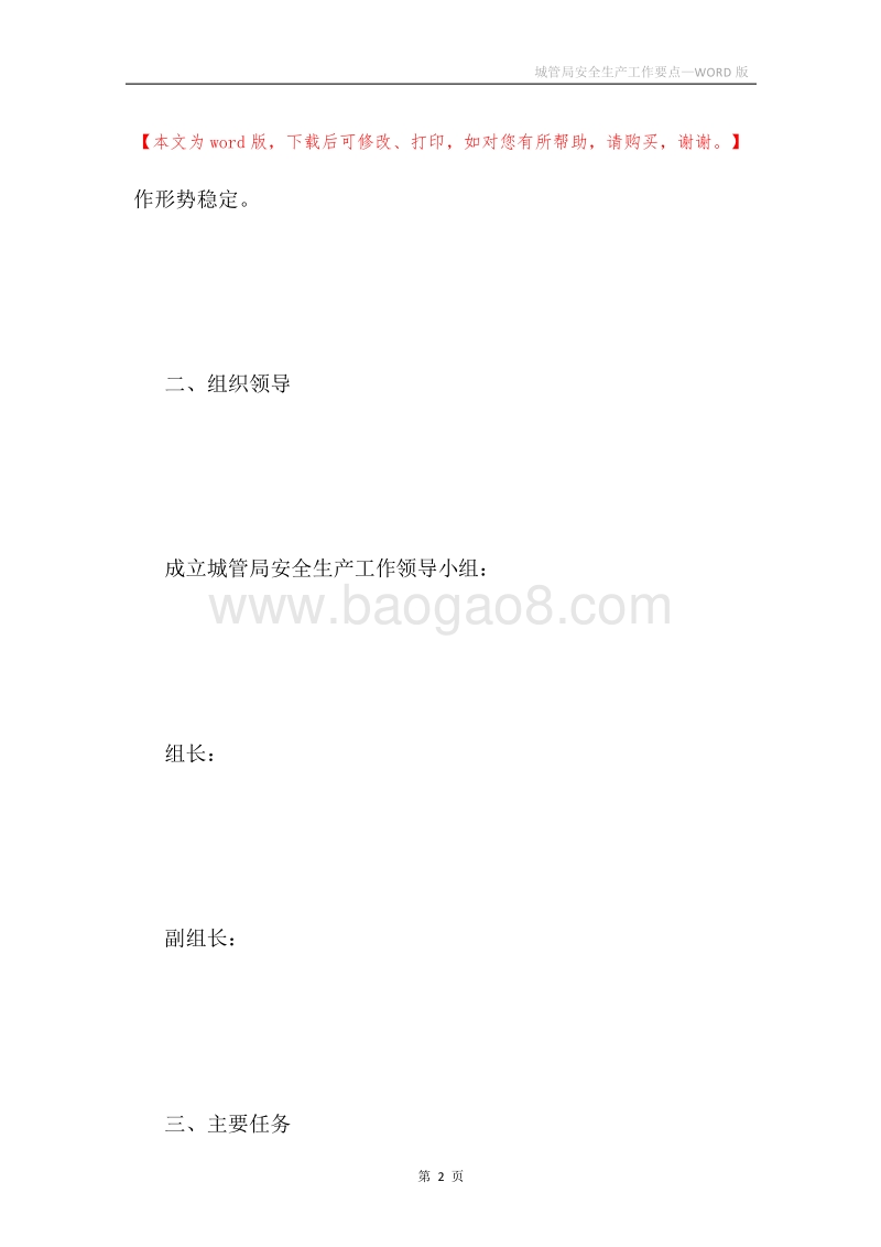 城管局安全生产工作要点.docx_第2页