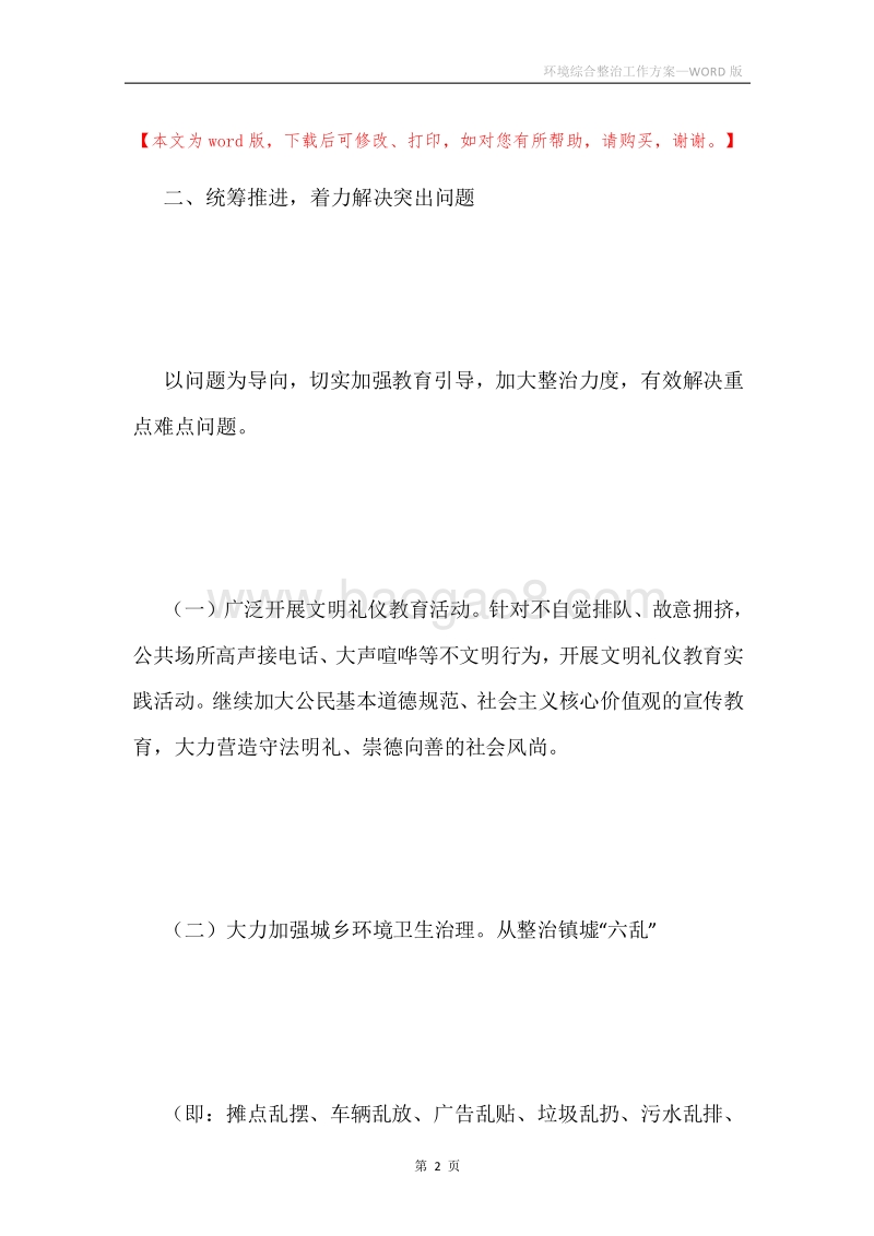 环境综合整治工作方案.docx_第2页