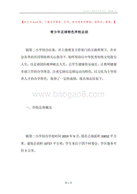 青少年足球特色学校总结.docx