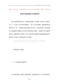 党组书记抓党建工作述职报告.docx