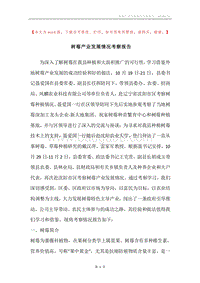 树莓产业发展情况考察报告.docx