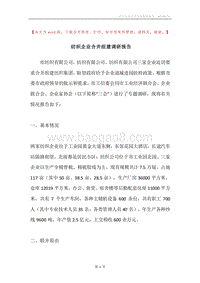 纺织企业合并组建调研报告.docx