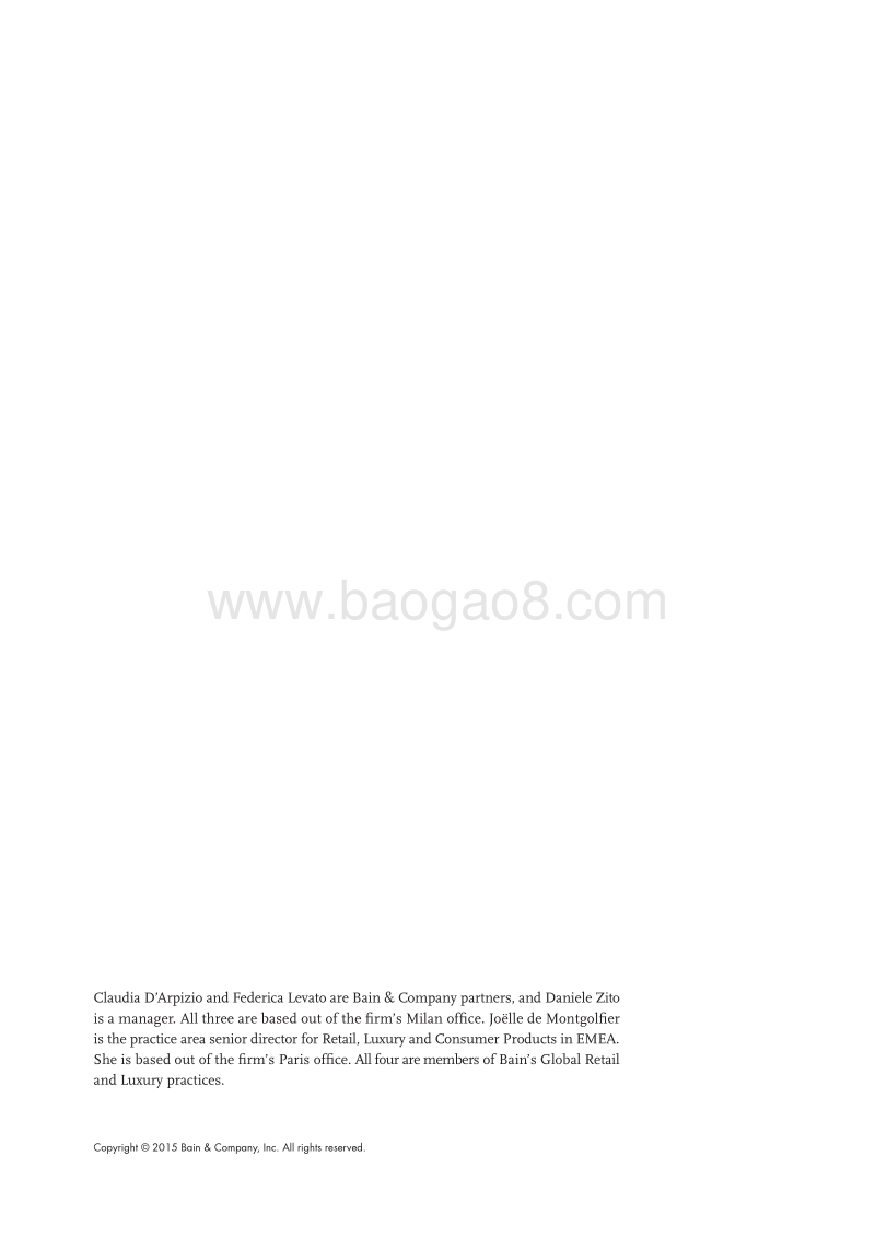 2015全球奢侈品市场研究（英文版）.pdf_第2页