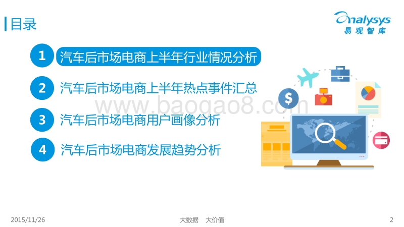 2015年上半年中国汽车后市场电商专题研究报告.pdf_第2页