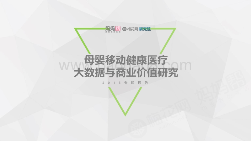 母婴移动健康医疗大数据与商业价值研究.pdf_第1页