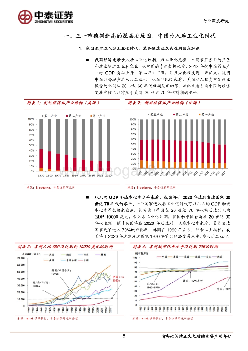 工程机械：三一破1000亿市值，后工业化时代龙头有望持续创新高.pdf_第5页