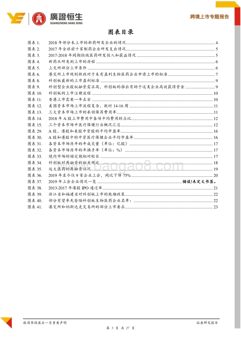 未有盈利新药研发企业上市地点选择：科创板or境外？.pdf_第3页