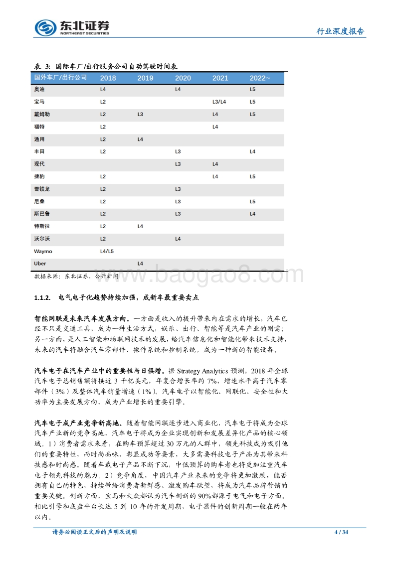 智能驾驶行业三大变化，催生汽车电子增量机会.pdf_第4页