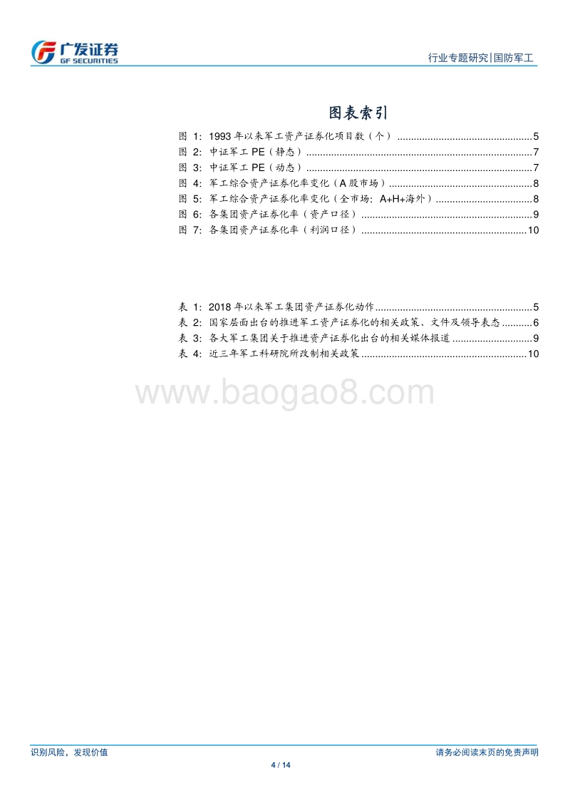 看好2019-2020年军工改革和资产证券化加速带来的投资机会.pdf_第4页