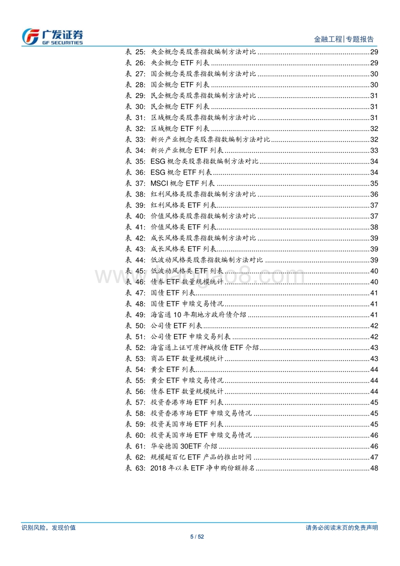 基金产品专题研究系列之九：国内ETF产品梳理及投资总览.pdf_第5页