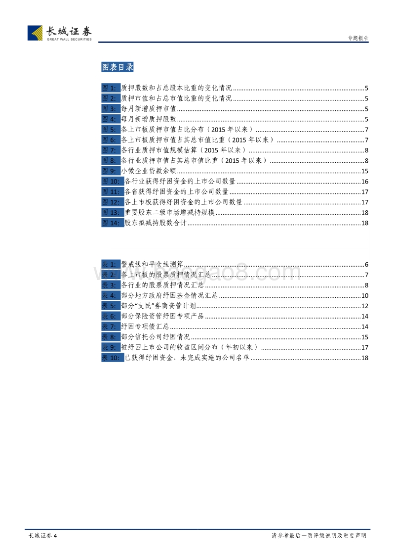 股票质押风险及纾困资金进展专题报告：股票质押风险仍有待进一步化解.pdf_第4页