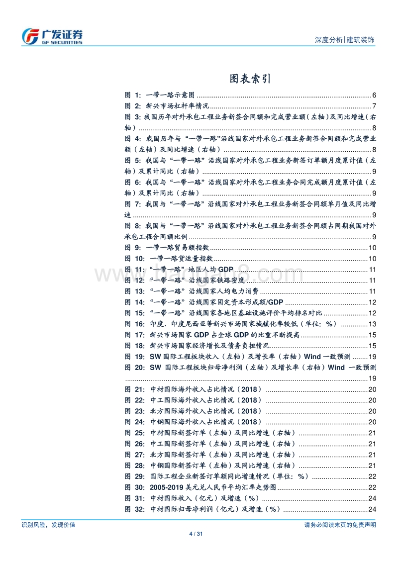 国际工程：一带一路再迎风口，国际工程持续受益.pdf_第4页
