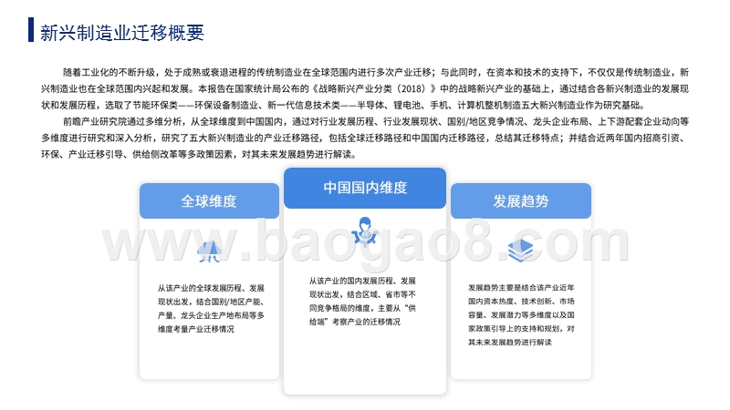 2019年中国新兴制造业迁移及产业发展趋势分析报告.pptx_第3页