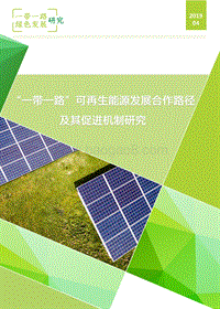 “一带一路”可再生能源发展合作路径及其促进机制研究.pdf