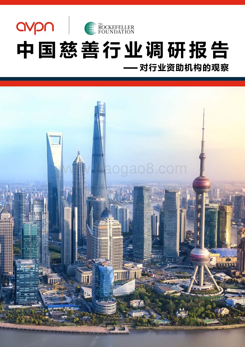 中国慈善行业调研报告：对行业资助机构的观察.pdf_第1页