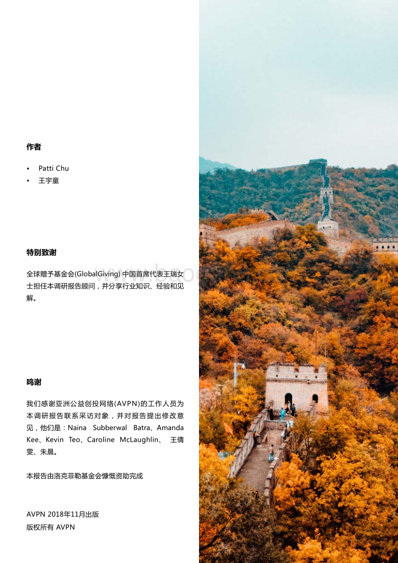 中国慈善行业调研报告：对行业资助机构的观察.pdf_第2页