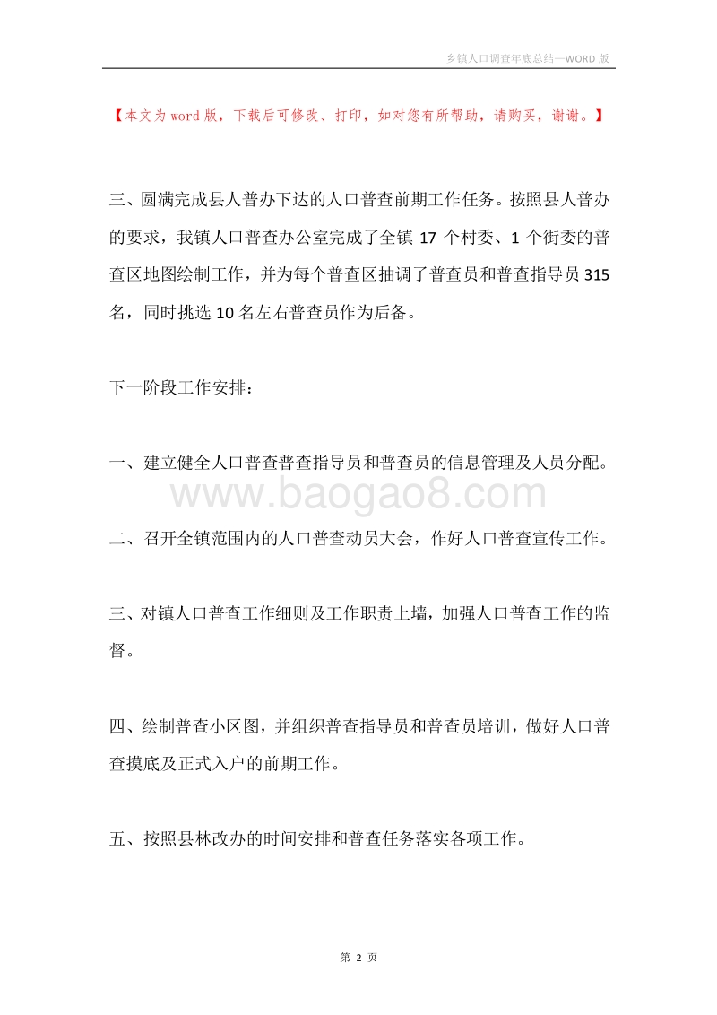 乡镇人口调查年底总结.docx_第2页