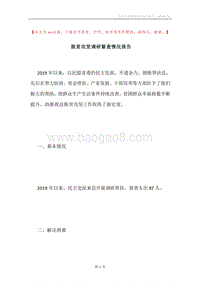 脱贫攻坚调研督查情况报告.docx
