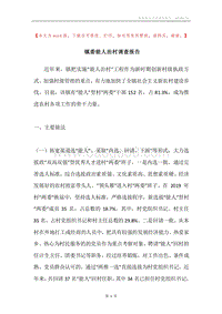 镇委能人治村调查报告.docx