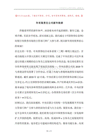 年有限责任公司新年致辞.docx