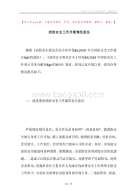 消防安全工作开展情况报告.docx