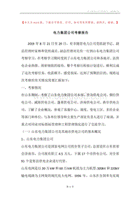 电力集团公司考察报告.docx