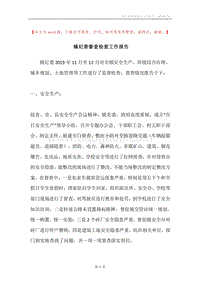 镇纪委督查检查工作报告.docx