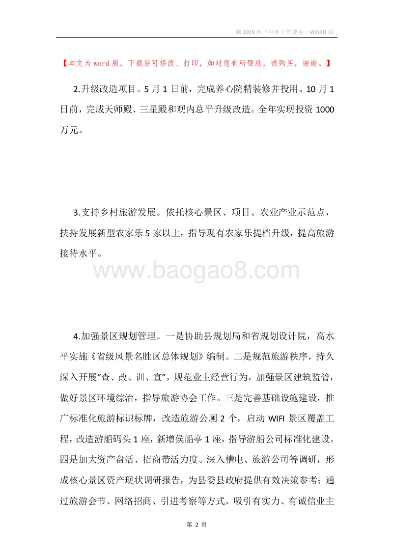镇2019年下半年工作要点.docx_第2页