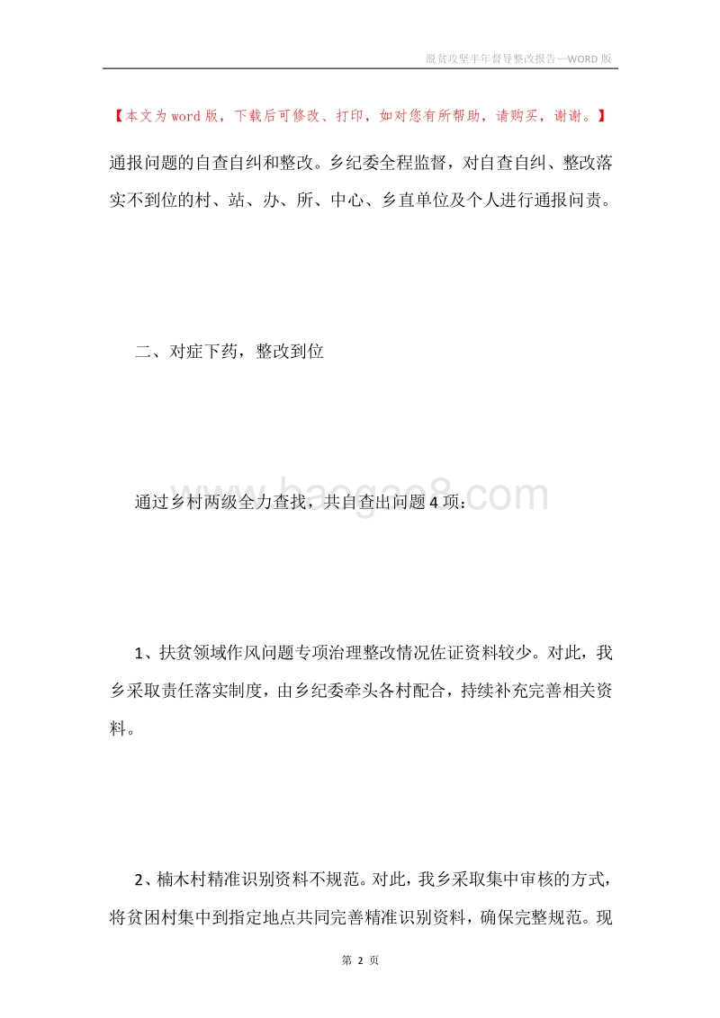 脱贫攻坚半年督导整改报告.docx_第2页