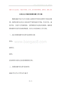 自来水公司做好查摆问题工作方案.docx