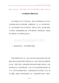 乡扫黑除恶开展情况总结.docx