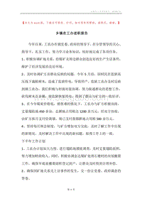 乡镇农工办述职报告.docx