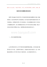 脱贫攻坚问题整改情况报告.docx