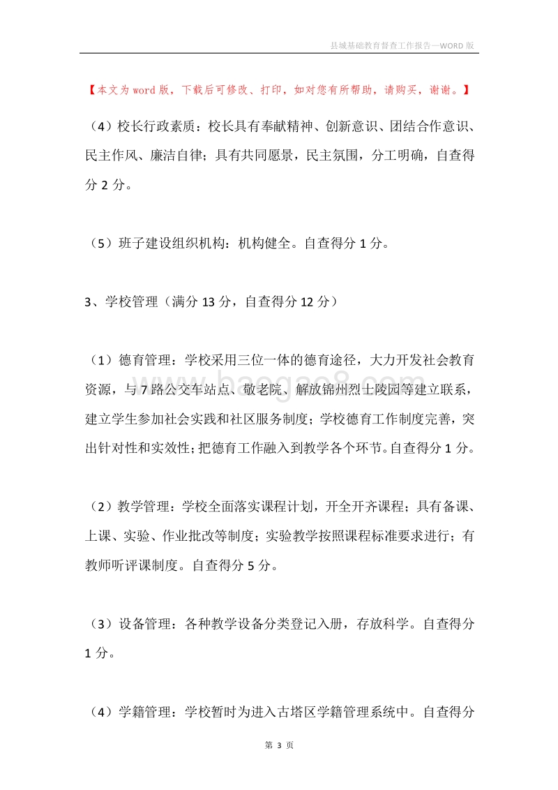 县城基础教育督查工作报告.docx_第3页