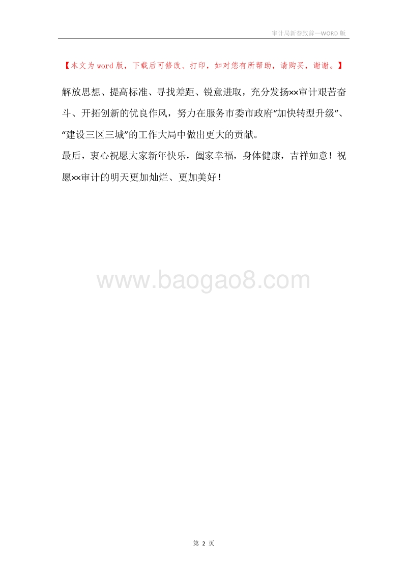 审计局新春致辞.docx_第2页