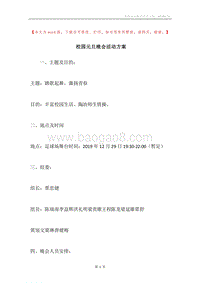 校园元旦晚会活动方案.docx
