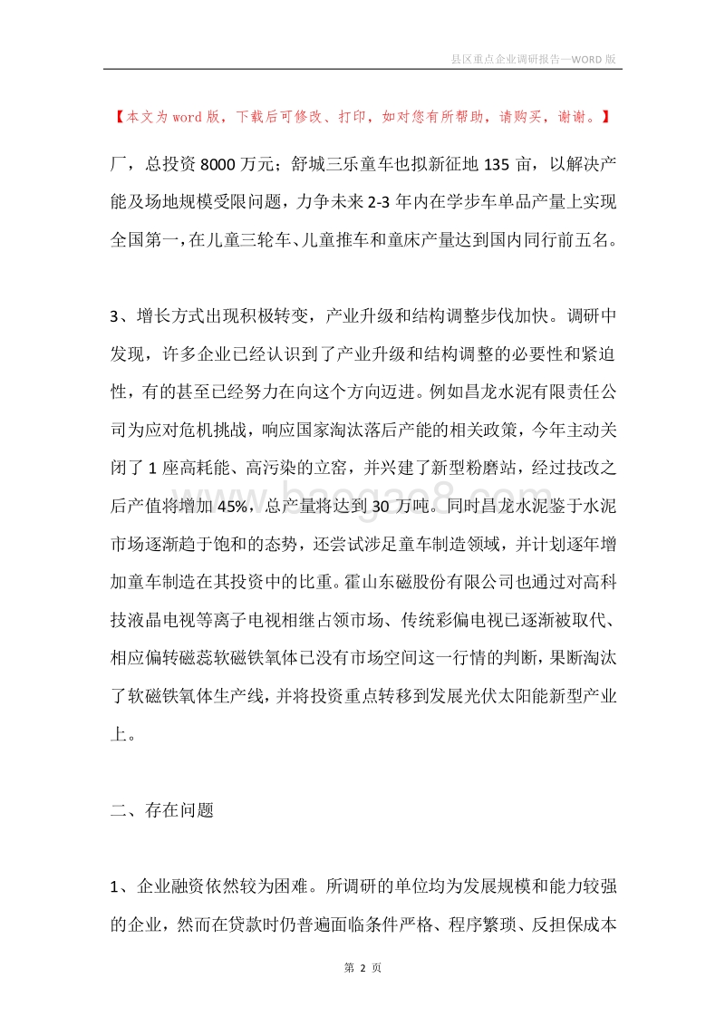 县区重点企业调研报告.docx_第2页