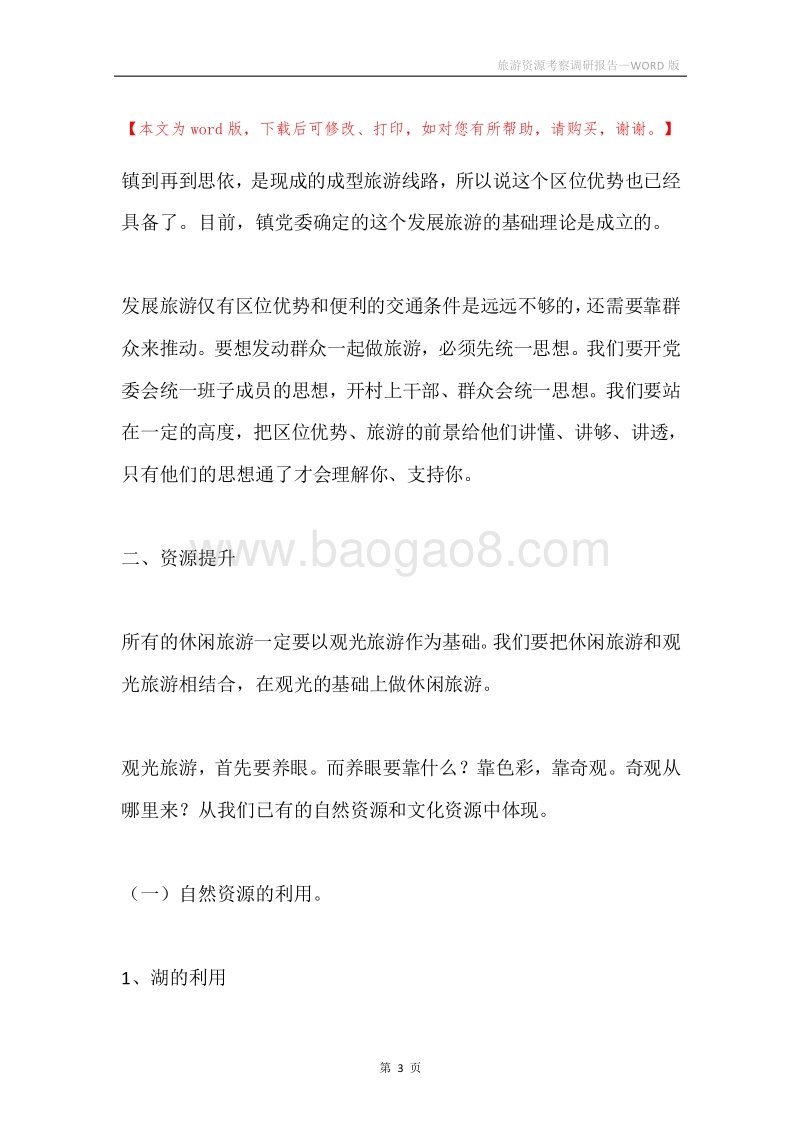 旅游资源考察调研报告.docx_第3页