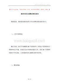 脱贫攻坚自查整改情况报告.docx