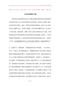 自身党性整改方案.docx