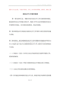 信息公开工作报告制度.docx