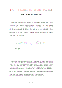 形象工程博政绩专项整改方案.docx