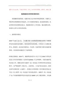 镇委廉政防控管理调研报告.docx