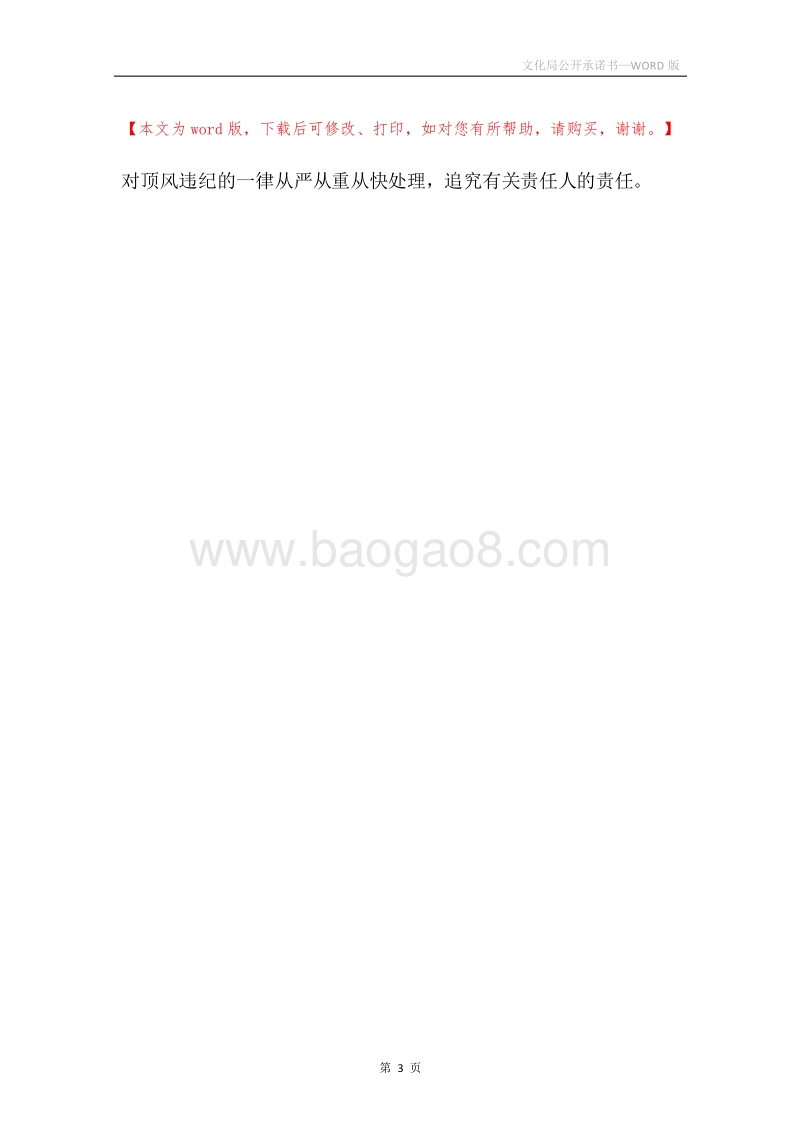 文化局公开承诺书.docx_第3页