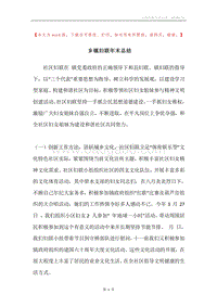 乡镇妇联年末总结.docx