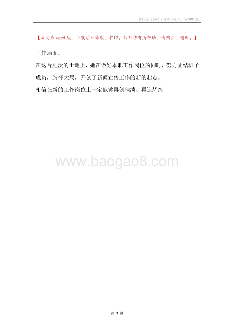 新闻宣传转岗干部考察汇报.docx_第3页
