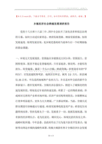 乡镇经济社会跨越发展调研报告.docx